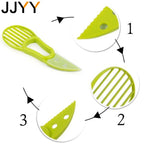 3-in-1 Avocado Slicer – Fruit Peeler, Corer & Pulp Separator
