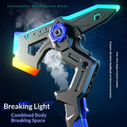 New cool battle axe catapult laser sword dual form shadow sword axe boy luminous sword toy