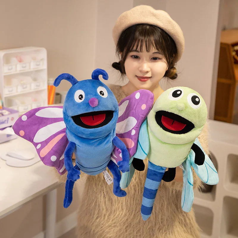 Insect Plush Hand Puppet Storytelling Toy for Kids