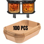 Disposable Air Fryer Paper Liners – Oil Proof Non-Stick Parchment Baking Paper