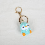 Mini Penguin Crochet Keychain Cute Animal Bag Charm