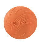 Silicone Flying Disc Dog Toy for Interactive Fetch and Training