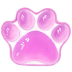 EXCO Ergonomic Silicone Mouse Wrist Rest Support Pad Cat Paw Hand Cushion Soft for Office Computer Laptop Gaming Pain Relief