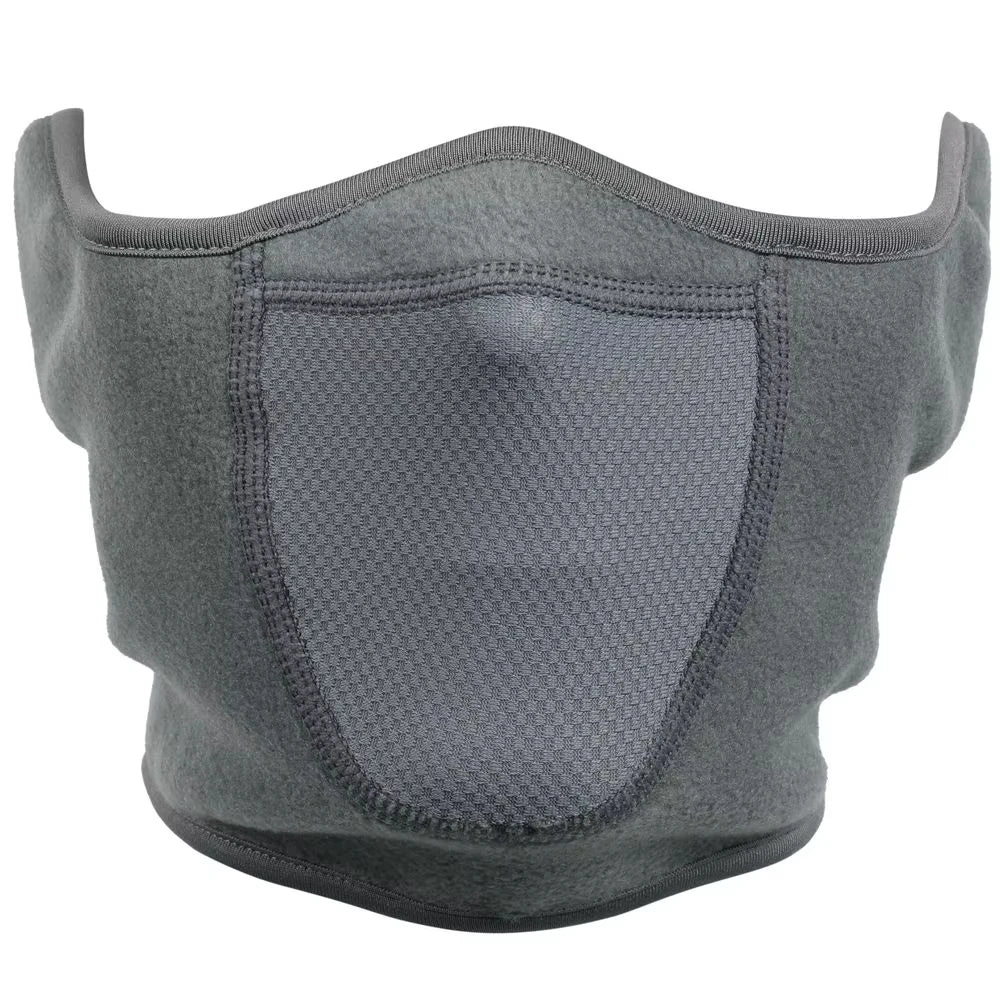 Outdoor face mask, cycling antifreeze head cover, winter skiing face protection, warm ear mask, fleece windproof face mask