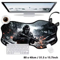 Extremely Gaming Mouse Pad Laptop Pad Oversized Office Desk Mat Dark Wind Non-Slip Lock Edge Thickened Soft Mats