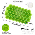 4/6/8/15 Grid Big Ice Tray Mold Giant Jumbo Large Food Grade Silicone Ice Cube Square Tray Mold DIY Ice Maker Ice Cube Tray
