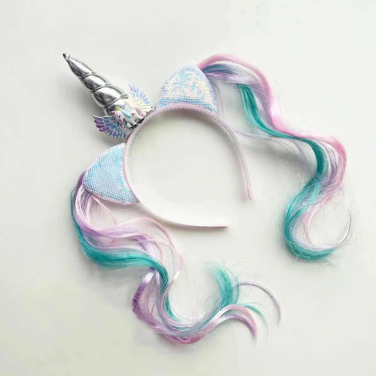 Unicorn Birthday Girl Headband for Kids