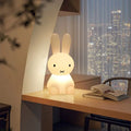28CM Miffy Kawaii Colorful Remote-controlled Bedroom Ambient Light Cartoon Night Light Cute Gift Toy