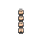 MOC City Halloween Expression Accessories Building Blocks Face Injured Head Terror Scene Ghost Skeleton Bricks Friends Toys Gift