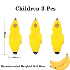 Halloween Banana cosplay Halloween Costumes Children's Performance Costumes Banana Costumes Performance Parent-Child Costumes