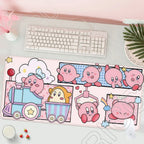 HD Printing Mouse Pad Laptop Extended protective Pad Computer Game Mousepad Cartoon K-Kirby PC Accessories Keyboard XXL Desk mat