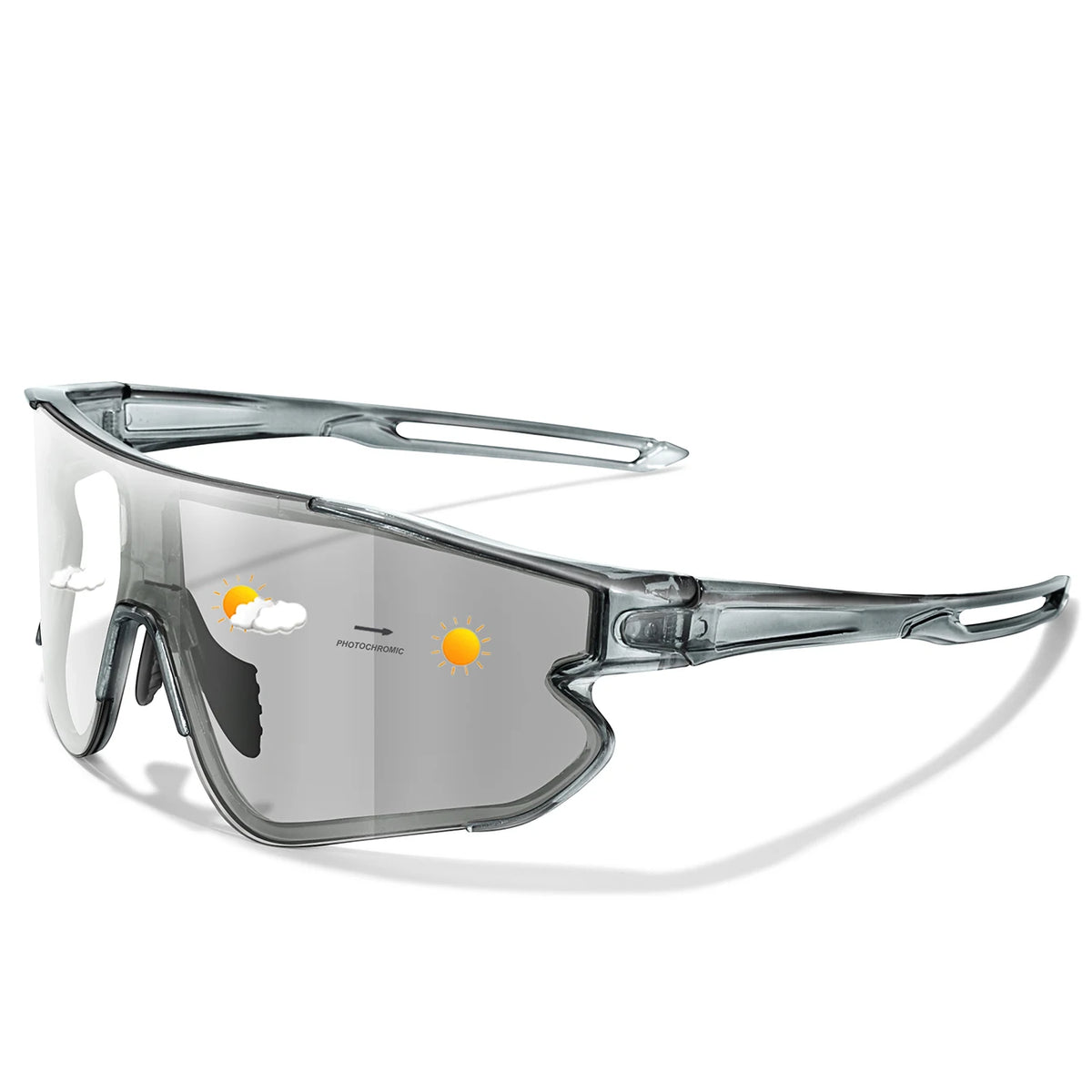 Photochromic UV400 Motorcycle Sports Sunglasses for Men & Women