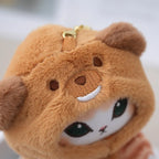 Mofusand Plush Keychain Anime Cat Bag Charm Gift for Collectors