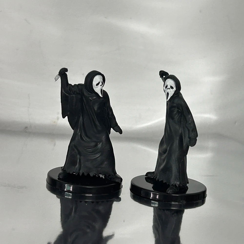 Ghostface Horror Figure The Nun Billy Prey Feral Doll 6cm Desktop Decoration Toy Doll Model Helloween Christmas Gifts