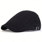 British Newsboy Flat Cap for Casual Vintage Outdoor Style