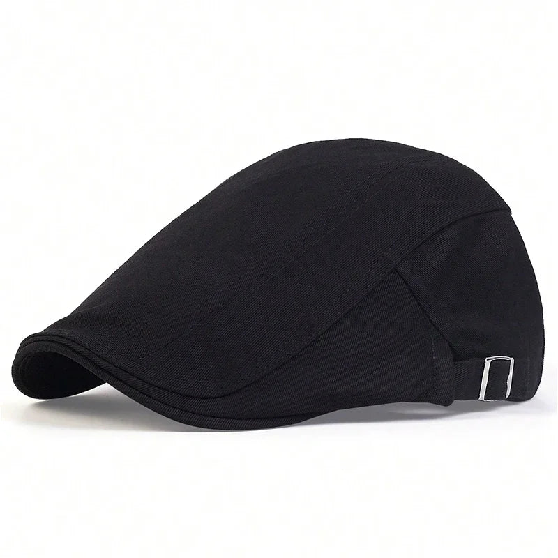 British Newsboy Flat Cap for Casual Vintage Outdoor Style