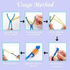 5/10/20Pcs Slingshots Rocket Launcher Rocket Slingshot Flying Toys with LED Lights Flying Toys Luminous Slingshot Toys for Kids