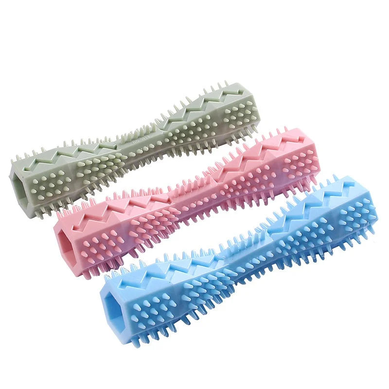Dog Teething Chew Stick Toy for Interactive Dental Training Play