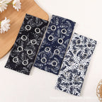 Punk Wide Elastic Eyelet Headband for Women
