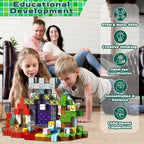 Magnetic Tiles Building Blocks – STEM Educational Toy Set