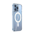 Magnetic Original Clear Case For iPhone 18 17 16 15 14 Plus13 12 Mini 11 Pro Max Funda For Magsafe Silicone Transparent Cover