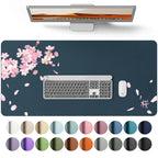 Mouse Pad Large Office Desk Mat ,Waterproof PU Leather Desktop Keyboard Desk Pad Gaming Mousepad Desk Writing Pad for home