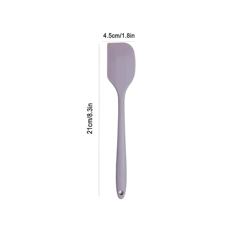 Heat Resistant Silicone Spatula – Non Stick Cream & Baking Tool