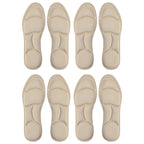4PCS 5D Massage Memory Foam Insoles Thickening Breathable Cushion Cushioning Comfort Suitable For High Heels Insoles