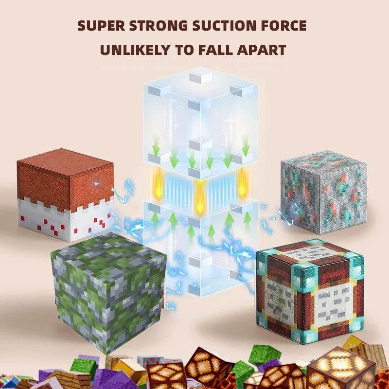Magnetic Building Blocks Storage Box STEM Construction Toy Set