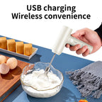 Wireless Electric Food Mixer with 3-Speed Portable Hand Mixer
