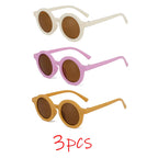 Round UV400 Baby & Kids Sunglasses for Ages 1–7