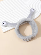 Cute Animal Ears Coral Fleece Spa Headband