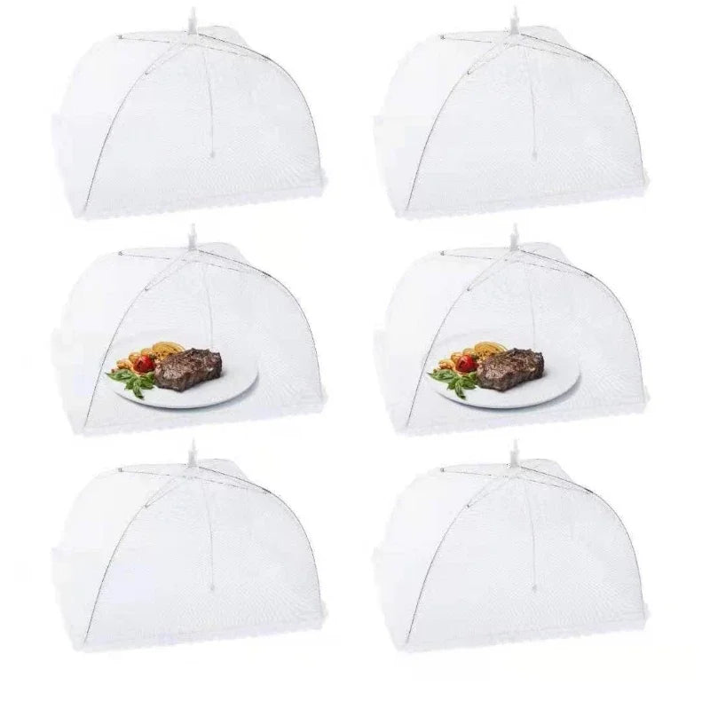 Foldable Pop-Up Food Mesh Cover – Reusable Fly & Insect Protection Food Tent