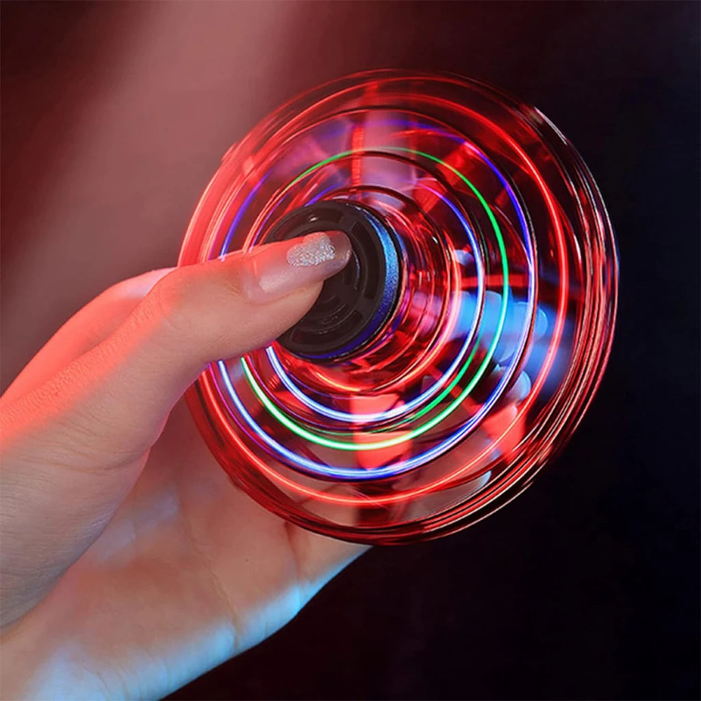 LED Flying UFO Spinner Hover Ball