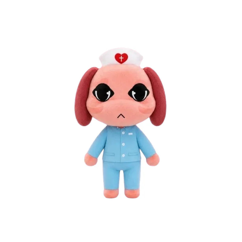 INStock-#Anime Animal Hospital Plush Horror Game Animal Hospital Anomaly Cat Dog Penguin Bunny Plushie Doll Toy Fans Collectible