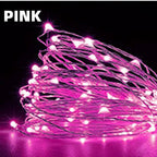 10/20/30M USB LED String Lights Copper Silver Wire Garland Light Waterproof Fairy Lights For Christmas Wedding Party Decoration