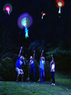 LED Flying Rocket Helicopter Toy