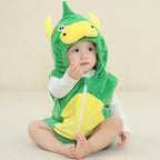 Baby Rompers Winter Kigurumi Lion Costume For Girls Boys Toddler Animal Jumpsuit Infant Clothes Pyjamas Kids Overalls Ropa Bebes