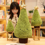 Christmas Tree Plush Toy Pillow – Cute Festive Stuffed Cushion