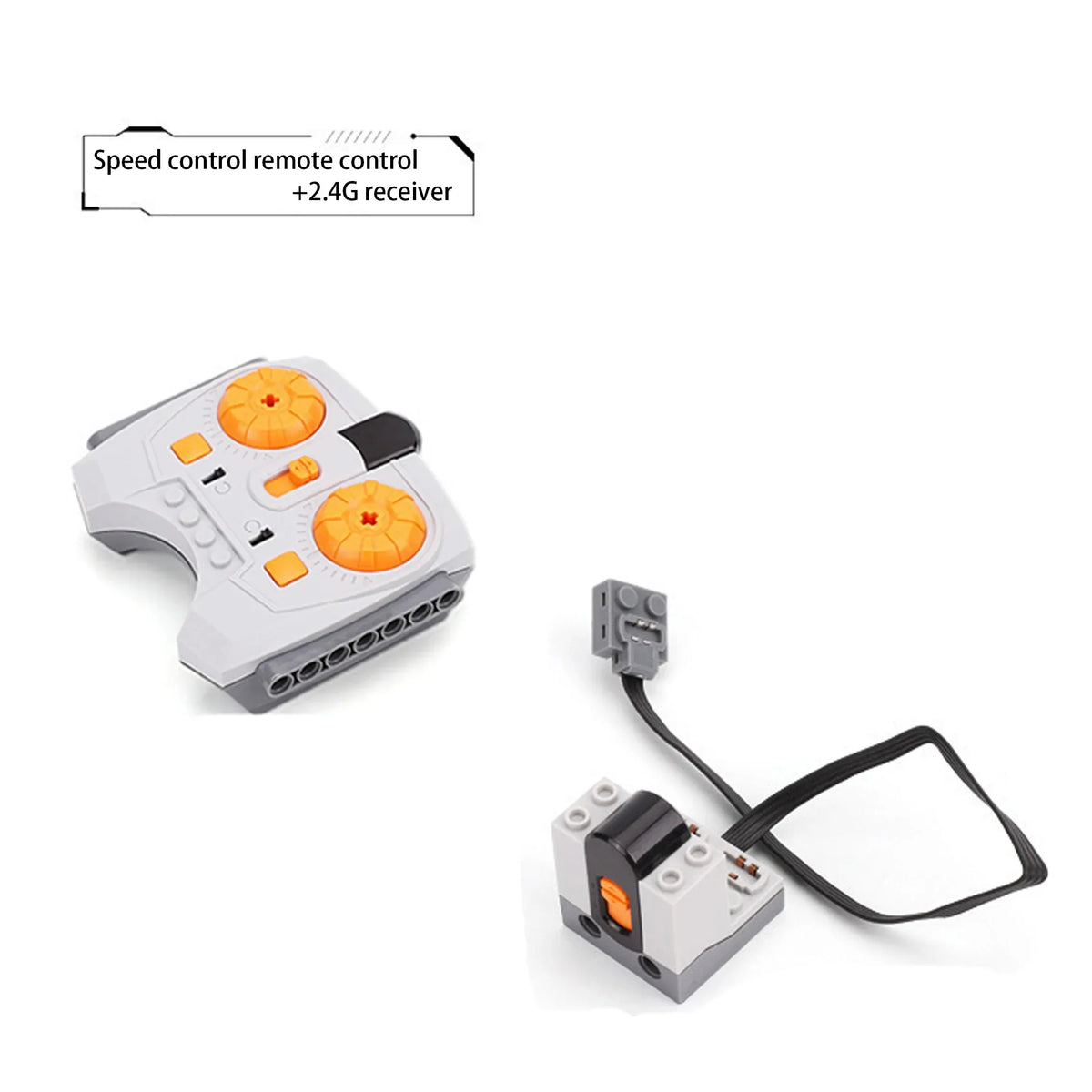 Building Blocks RC Motor Power Functions Kit with Remote Control