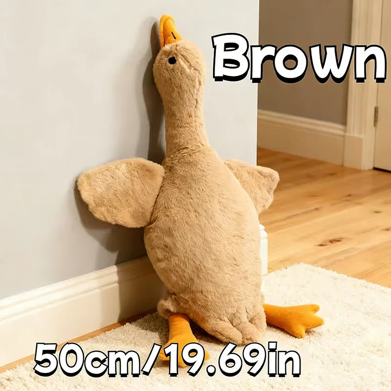 Soft Colorful Duck Plush Pet Toy for Dogs and Cats Comfort