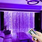 Wedding Garland Fairy Lights Outdoor 8 Mode LED USB Curtain Light String Christmas Tree Holiday Decoration Garden Light