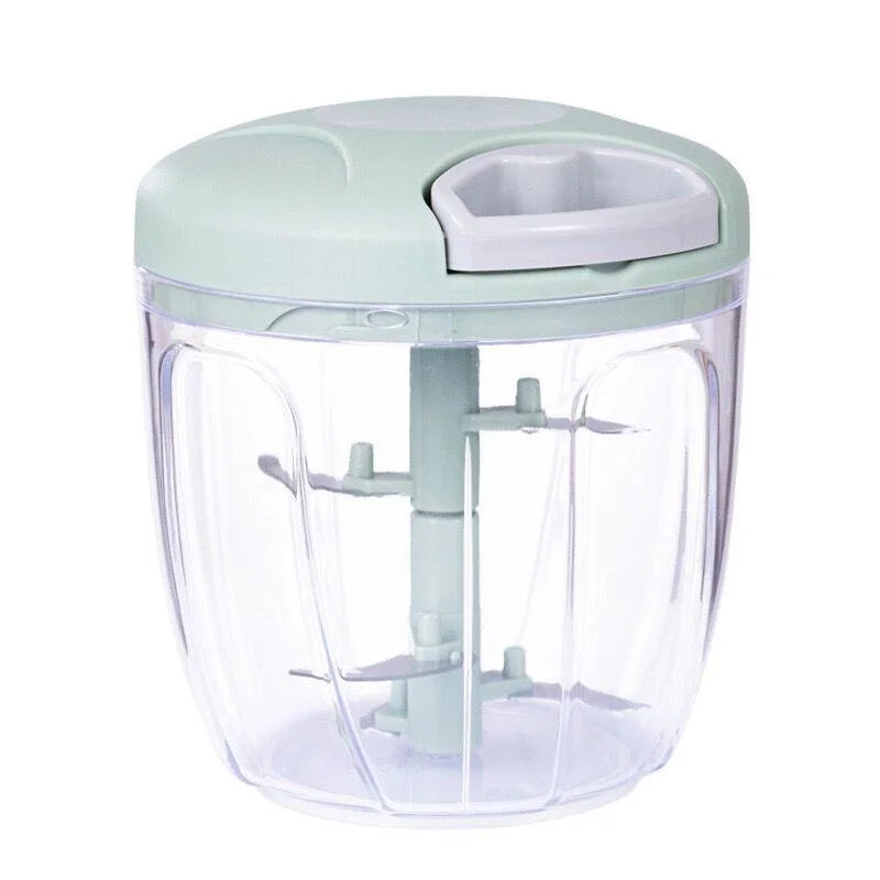 Manual Garlic Chopper – Meat Mincer & Vegetable Cutter Tool