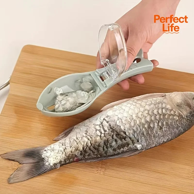 Plastic Fish Scale Removal Tool for Easy Fish Cleaning and Preparation