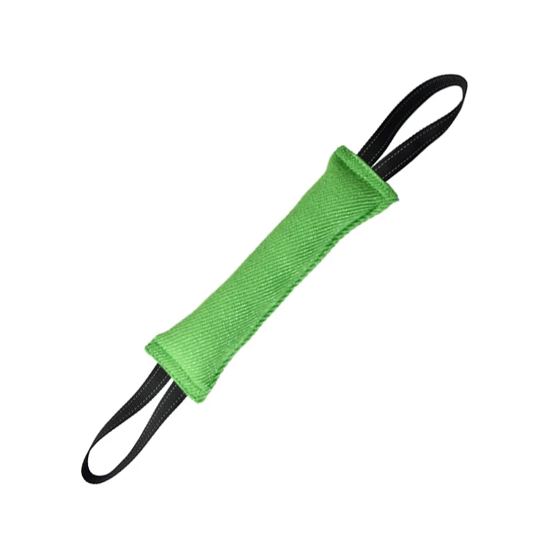 Jute Bite Pillow Dog Tug Toy for Interactive Training and Play