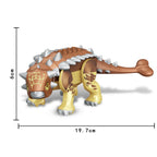 Jurassic Raptor Building Blocks Mini Dinosaur Construction Toy Set