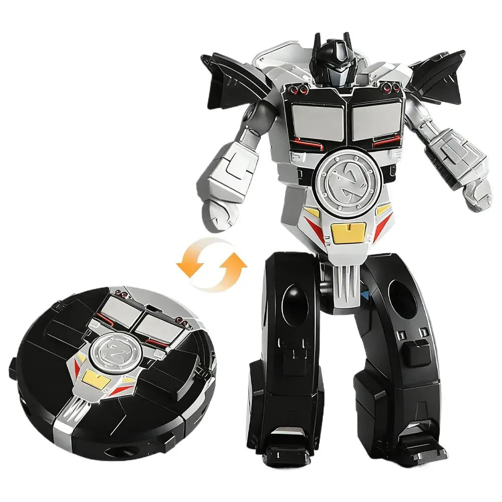 Creative Robot Transforming Fidget Spinner Stress Relief Toy
