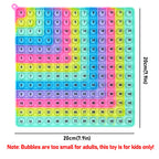 12×12 Multiplication Practice Math Learning Board Game