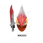 WM6075 WM6101 WM6102 Horror Movie Action Figure Building Blocks Halloween Series Character Accessories Model Brick Toys For Kids