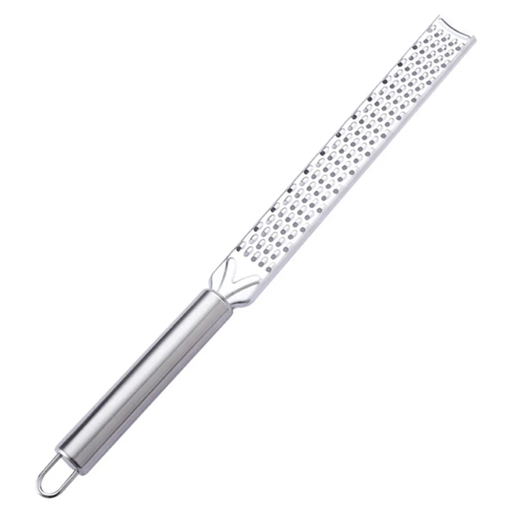 20cm Stainless Steel Kitchen Grater – Lemon Zester, Cheese & Spice Grater